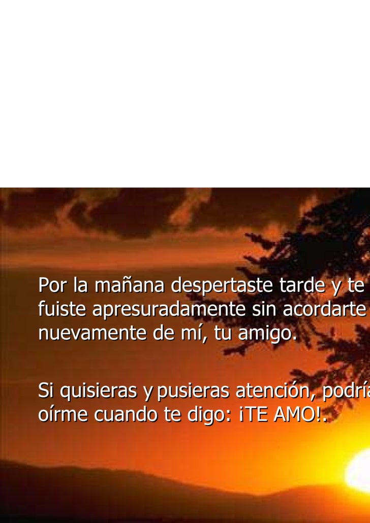 Carta De Un Amigo