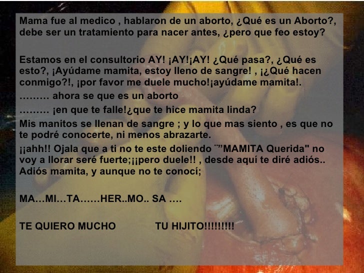 Carta de un hijo a su madre