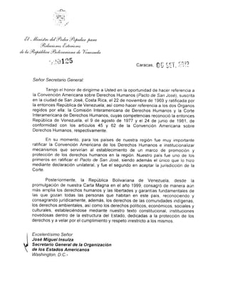Carta de venezuela