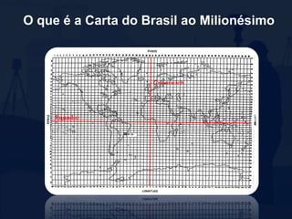 O que é a Carta do Brasil ao Milionésimo
 