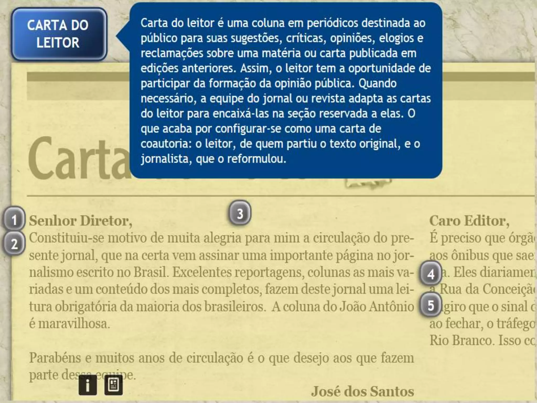 Carta do Leitor | PPT