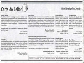 Carta do Leitor | PPT