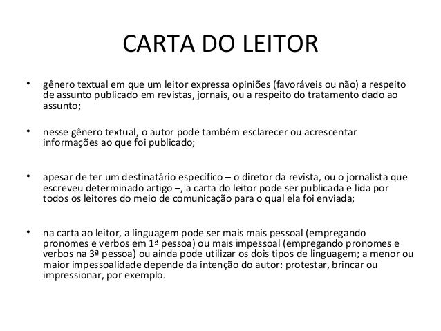 Carta do leitor filme central do brasil powerpoint 97-2003
