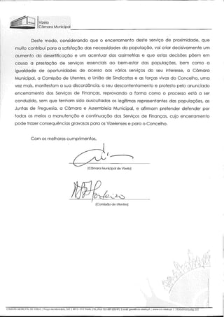 Carta finanças