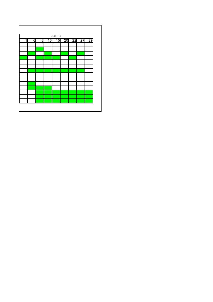 Carta gantt voleibol