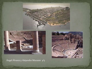 Ángel Álvarez y Alejandro Morante 4º3
 