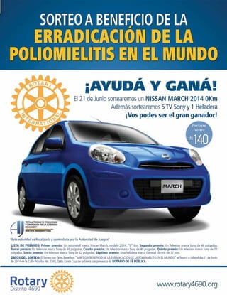 19
CartaMensual
140
Preciopor
número
Bs
 