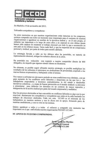 Carta javier