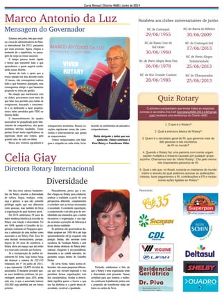 Carta Junho 2014 Distrito 4680
