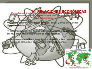  Nos proponemos hacer un buen uso del tiempo para crecer en nuestra vida de relación con Dios y con las demás personas.