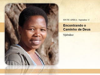 Carta Missionaria - 3º trimestre 2012