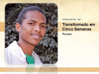 Carta Missionaria - 3º trimestre 2012