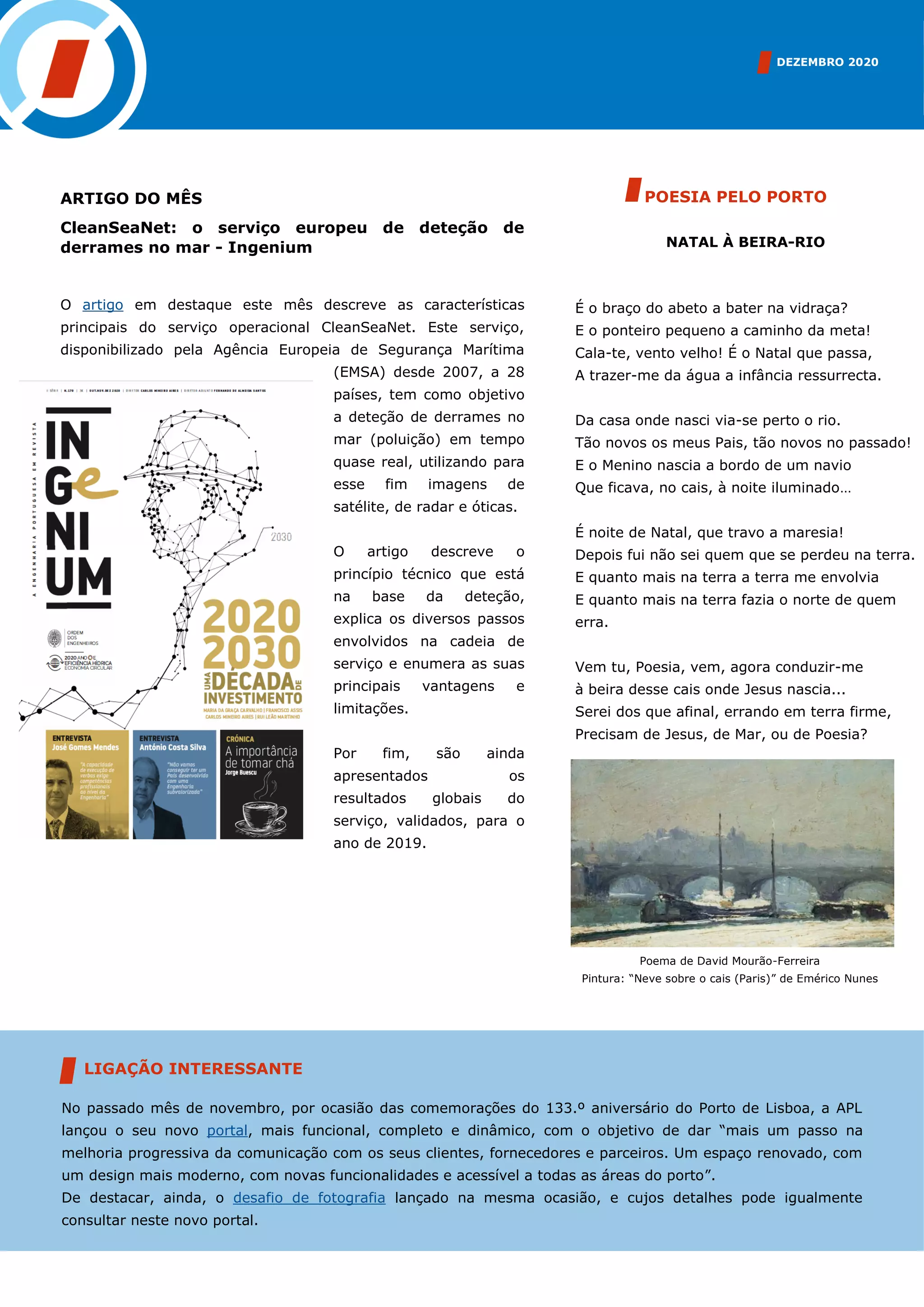 Carta Nautica dezembro 2020