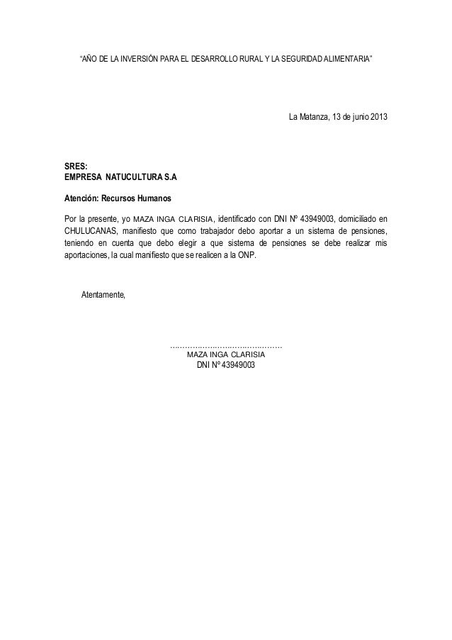 Carta onp 2013