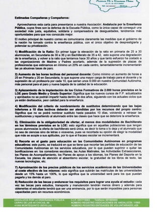 Carta para ampas con medidas del gobierno en educación 10 05-2012