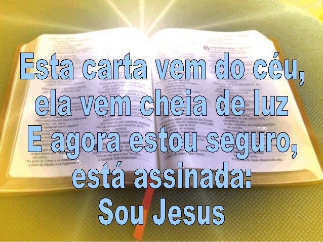 Carta De Deus Para Vc Hoje Youtube