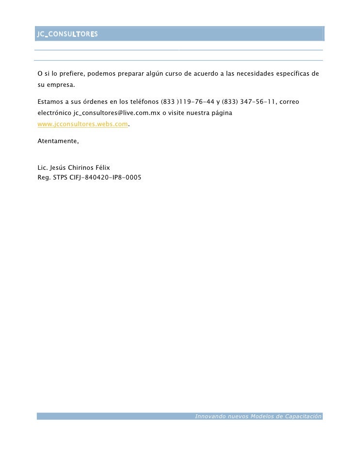 Carta Presentacion Jc Consultores