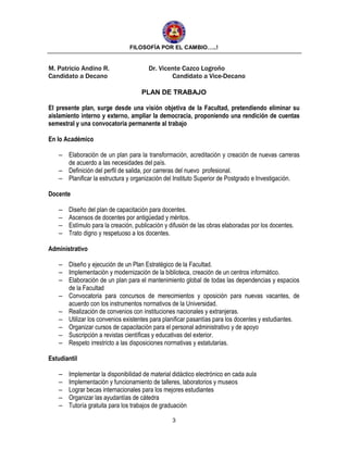 Carta profesores filosofia