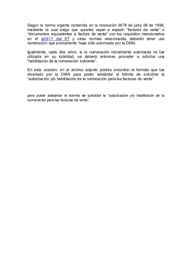 carta resolucion facturacion