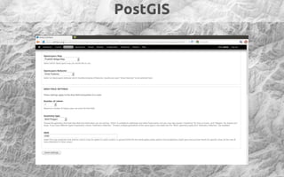 PostGIS
 