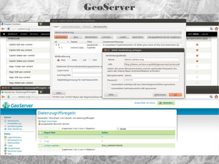 PostGIS

?

Geometries
Spatial Queries
Spatial Indices

 