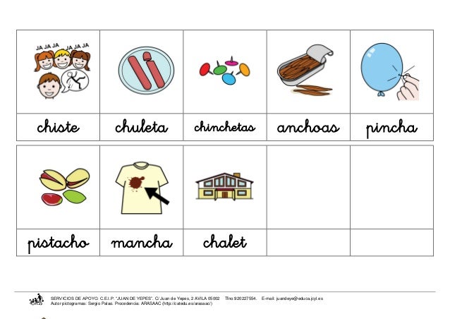Cartas -ch
