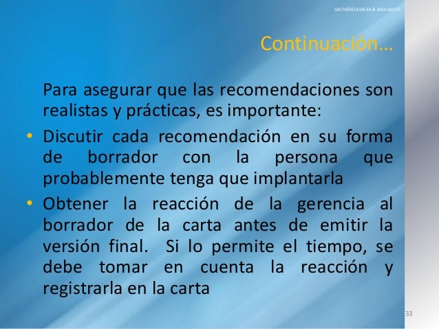 Cartas a la gerencia