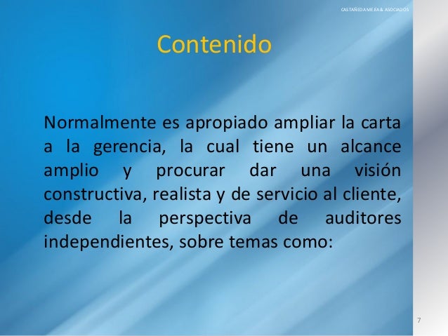 Cartas a la gerencia