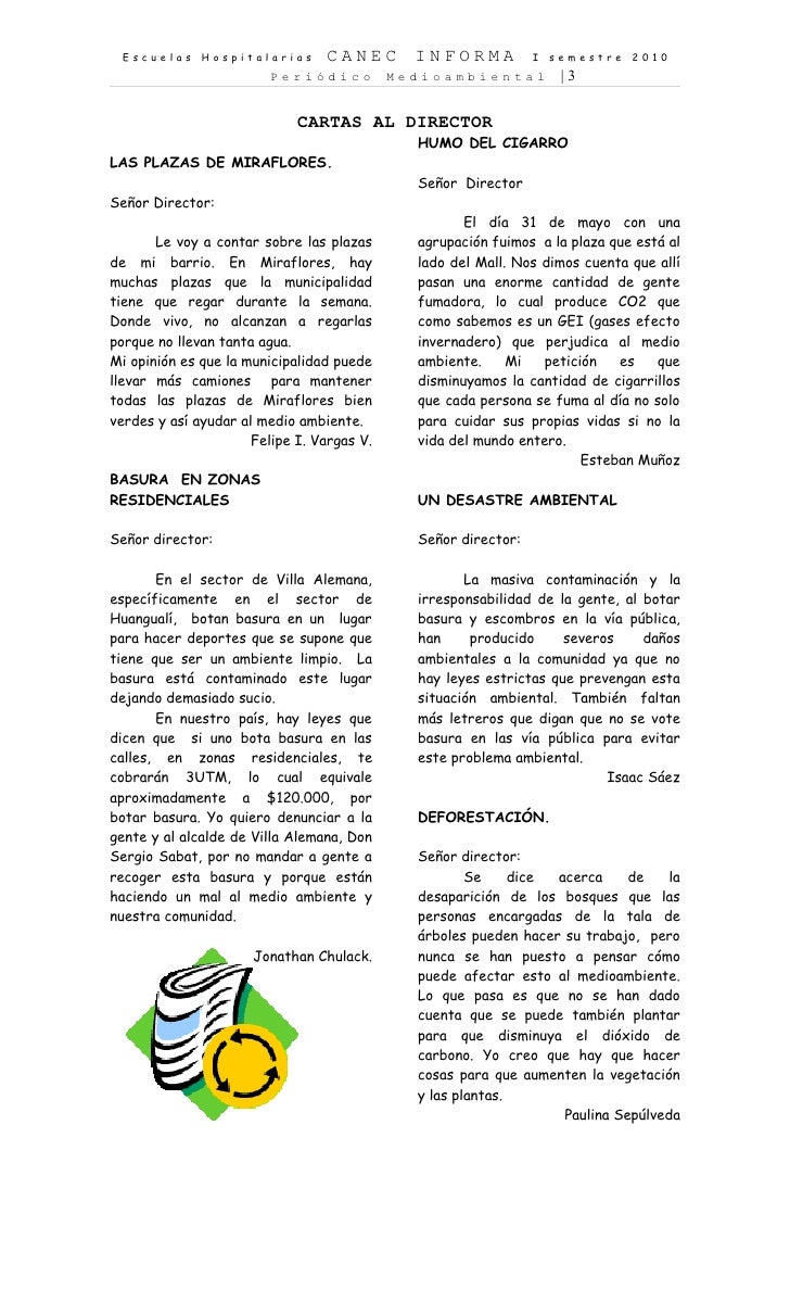 Cartas Al Director