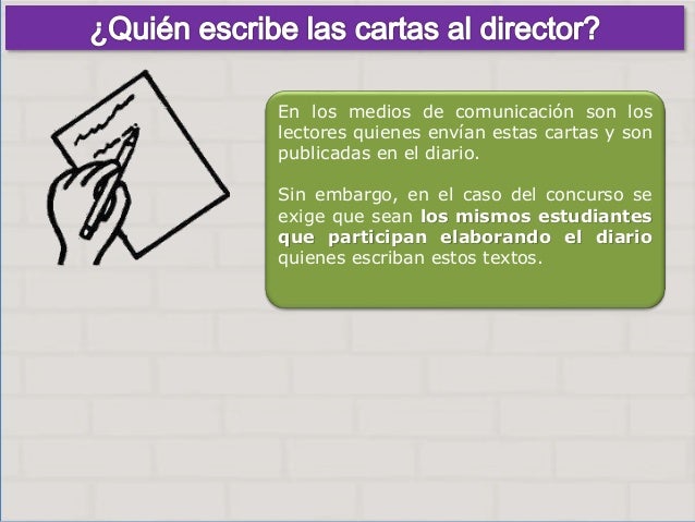 Cartas al director
