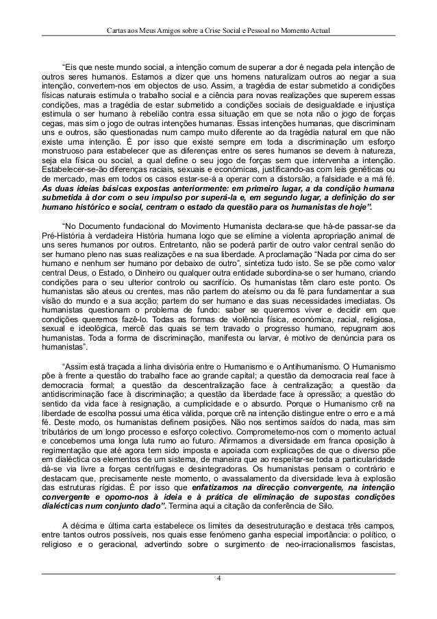 Cartas aos meus amigos