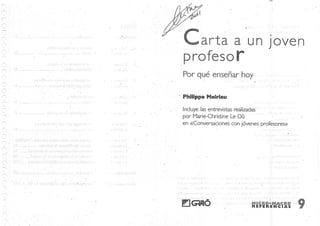 Cartas a un joven profesor