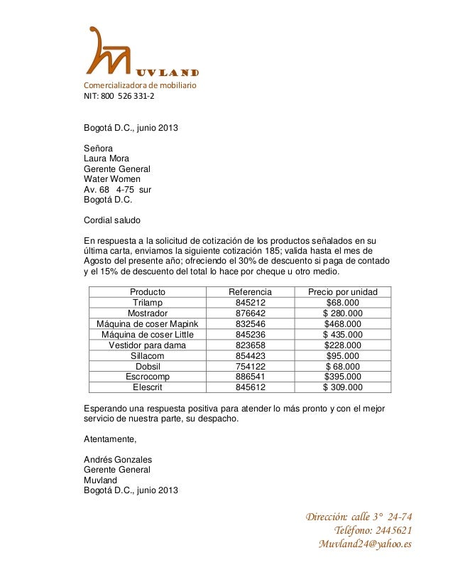 Cartas Proceso de Compraventa