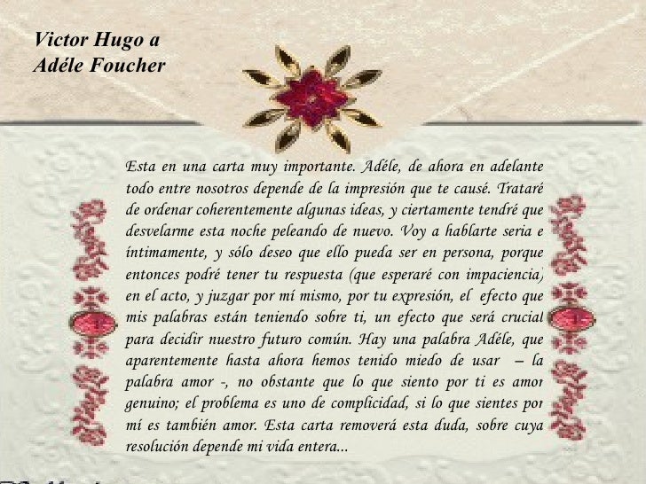 Cartas de amor de famosos en la historia