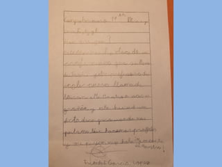 Cartas a la seño Kayleigh