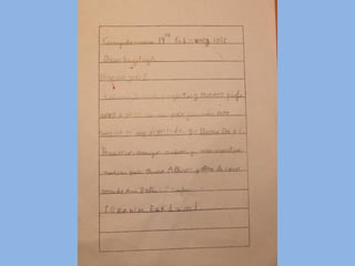 Cartas a la seño Kayleigh