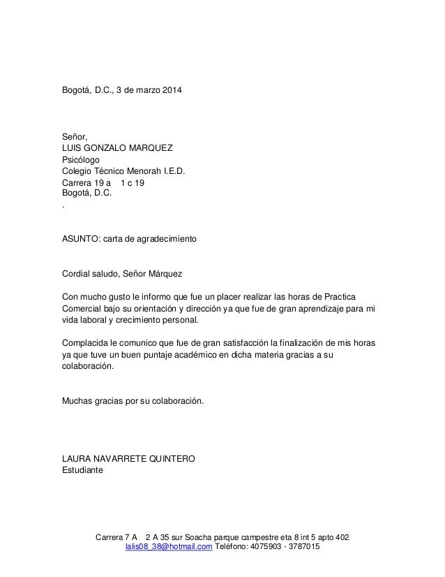 Cartas de presentacion Lsura Navarrete