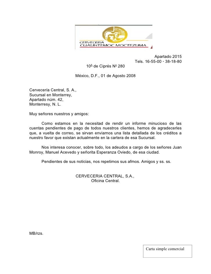 carta de referencia de trabajo