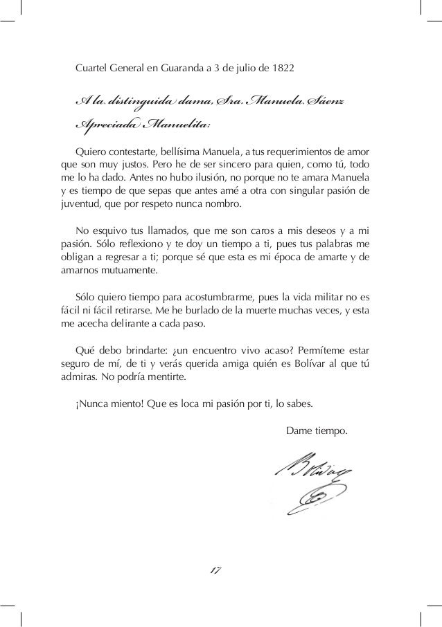 Cartas manuela simon