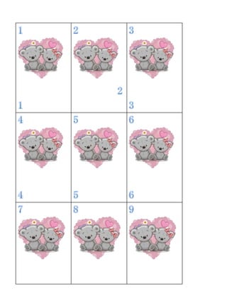 Cartas para el juego