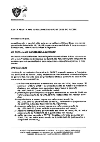 Carta Silvio Guimarães