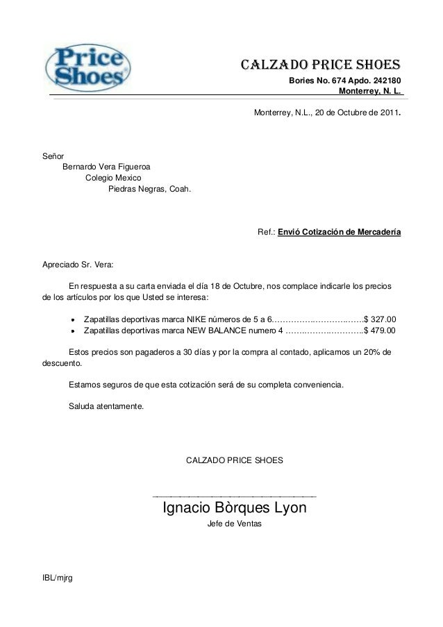 Cartas publicitarias