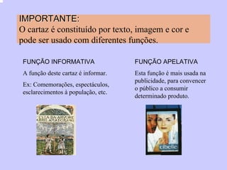 Cartaz em educação visual e tecnológica