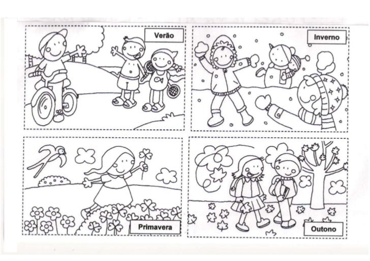 Cartaz estaçoes do ano