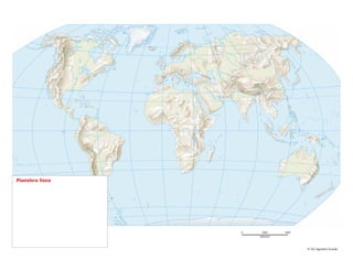 400020000
chilometri
© De Agostini Scuola
Planisfero fisico
 
