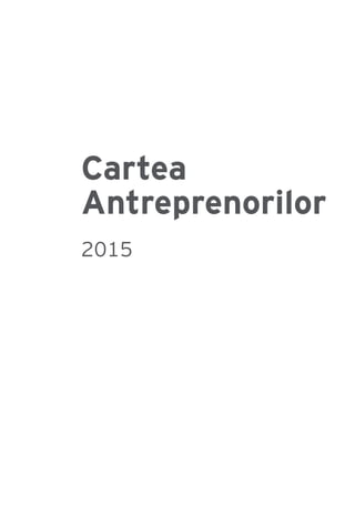 Cartea
Antreprenorilor
2015
 