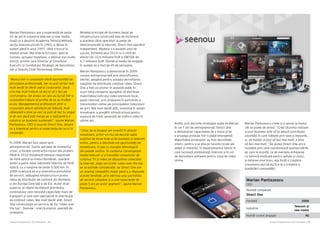 Cartea Antreprenorilor 2015 România | 89Cartea Antreprenorilor 2015 România | 88
Astfel, prin deciziile strategice luate de Marian
în cei 7 ani de antreprenoriat, Direct One
a demonstrat capacitatea de a inova și de
a propaga produse într-o piață emergentă.
Majoritatea produselor au fost dezvoltate
intern, pentru a se plia pe nevoile locale ale
pieței și clienților, în departamentul tehnic în
care lucrează profesioniști telecom și în cel
de dezvoltare software pentru zona de video
online.
Marian Pantazescu
CEO
Numele companiei
Direct One
Fondată 2008
Industrie
Telecom și
new media
Număr curent angajați 46
Marian Pantazescu crede și o spune la modul
cât se poate de direct: “Cred că prima misiune
a unui business este să își aducă contribuția
societății în care trăiește prin taxe și impozite...
și, de îndată ce poți să faci mai mult, e bine
să faci mai mult.” De aceea Direct One are o
fundație prin care coordonează sponsorizările
pe care le acordă, ca de exemplu echiparea
cu tehnică medicală pentru spitale și clinici,
și dotarea unui liceu, așa încât o creștere
a business-ului să ducă și la o creștere a
bunăstării comunității.
Marian Pantazescu are o experiență de peste
22 de ani în industria telecom și new media.
După ce a absolvit Academia Tehnică Militară,
secția telecomunicații în 1993, a rămas în
sistem până în anul 1997, când a trecut în
mediul privat. Mai întâi la Ericsson, apoi la
Connex, actualul Vodafone, a deținut mai multe
funcții, printre care Director al Consiliului
Executiv și Comitetului Strategic de Dezvoltare,
dar și Deputy Chief Technology Officer.
“Munca într-o corporație oferă oportunități de
dezvoltare profesională, dar nu poți să faci mai
mult decât îți oferă cadrul corporatist. Dacă
vrei mai mult trebuie să decizi să o faci pe
cont propriu. De aceea cei care au lucrat într-o
corporație trebuie să profite de ce au învățat
acolo. Managementul profesionist dintr-o
corporație aduce satisfacții pe măsură, însă
câteodată e bine sa vezi ce poți să faci tu singur
și să vezi dacă poți merge pe o nișă pentru a
construi un business sustenabil”, spune Marian
Pantazescu, CEO și asociat Direct One, despre
ce a însemnat pentru el experiența de lucru în
corporații.
În 2008, Marian face pasul spre
antreprenoriat, foarte aproape de momentul
crizei, și începe construcția noului său proiect.
Până în 2010 instalează rețeaua magistrală
de fibră optică la nivelul României, operând
astăzi a patra rețea națională intercity de fibră
optică, cu o lungime de peste 5.000 km. În
2009 ia decizia de a-și diversifica portofoliul
de servicii, adăugând infrastructurii prima
rețea de distribuție de conținut din România
și din Europa Centrală și de Est. Acest strat
superior al rețelei facilitează distribuția
conținutului care necesită capacitate mare de
transport și care este specializat în distribuția
de conținut video. Mai mult decât atât, Direct
One construiește un serviciu de tip “video over
the top”, Seenow – marcă proprie, operată de
companie.
Modelul principal de business bazat pe
infrastructura construită este de închiriere
a acesteia către operatori ai pieței de
telecomunicații și internet, Direct One operând
independent. Modelul s-a dovedit unul de
succes, încheind anul 2014 cu o cifră de
afaceri de 10,6 milioane EUR și EBITDA de
6,7 milioane EUR. Numărul mediu de angajați
în același an a fost de 45 de persoane.
Marian Pantazescu a demonstrat în 2009
viziune antreprenorială prin diversificarea
ofertei, alegând pentru aceasta dezvoltarea
soluțiilor de distribuție conținut video. Direct
One a fost un pionier în această piață, în
scurt timp compania ajungând să distribuie
majoritatea traficului video premium local,
peste internet, prin preluarea în portofoliu a
transmisiilor online ale principalelor televiziuni
de știri. Mai mult decât atât, investind în soluții
inovatoare, a pregătit infrastructura pentru
explozia de trafic generată de traficul video în
ultimii ani.
“Chiar de la început am investit în direcții
inovatoare, printr-un flux de decizie rapid,
susținut de know-how-ul de business și telecom
extins, pentru a deschide noi oportunități de
monetizare, în pas cu inovația tehnologică
din piețele vestice. În contextul convergenței
media-telecom și a tranziției consumului de
conținut TV și video pe dispozitive conectate
la internet, piața serviciilor video over the top
se va extinde considerabil. Iar Direct One are
un avantaj competitiv major pentru a răspunde
acestei tendințe, prin oferirea unui portofoliu
de servicii complexe și a unei experiențe de
peste 5 ani pe acest segment“, spune Marian
Pantazescu.
 