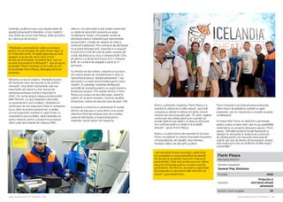 Cartea Antreprenorilor 2015 România | 109Cartea Antreprenorilor 2015 România | 108
Pentru a alimenta creșterea, Florin Pleșca s-a
orientat în ultimii ani și către export, așa încât
compania a vândut în câteva din țările Uniunii
volume mici din produsele sale. “În viitor, relațiile
comerciale dezvoltate până acum sperăm să
prindă rădăcini mai adânci, în timp ce eforturile
vor continua pentru a crește și în această
direcție”, spune Florin Pleșca.
Pentru a susține eforturile extinderii în Europa,
Florin s-a implicat în crearea Asociației Europene
a Producătorilor de Gheață, fiind membru
fondator alături de alți patru jucători.
„Am dezvoltat frumos Asociația, astfel încât
ne cunoaștem cu toți producătorii de gheață
din Europa și ne ajutăm mult prin crearea de
parteneriate. Chiar anul acesta am avut câteva
exporturi în Europa pentru a susține cererea
partenerilor. Din fericire, noi avem o capacitate
de producție cu care facem față vârfurilor de
cerere”, punctează Florin.
Florin mizează și pe diversificarea producției,
către mixuri de gheață și cocktail-uri gata
preparate, care ar reprezenta o noutate pe piața
românească.
În timpul liber, Florin se implică în comunitate,
pentru a face un bine celor care nu au posibilități
materiale și un acoperiș deasupra capului. Florin
spune: “Derulăm proiecte locale împreună cu
Habitat for Humanity în materie de construire
de cămine pentru cei mai puțin favorizați de
soartă, dar care își doresc să muncească. Acesta
este modul prin care ne străduim să dăm înapoi
comunității.”
Florin Pleșca
Managing Director
Numele companiei
General Play Solutions
Fondată 2000
Industrie
Producție și
distribuție gheață
alimentară
Număr curent angajați 20
Icelandia, jucătorul care a pus bazele pieței de
gheață alimentară în România, a fost creată în
anul 2000 de cei doi frați Pleșca, aflați pe atunci
la o răscruce de drumuri.
“Părăseam o perioadă din viață și era timpul
pentru un nou început. Nu eram foarte sigur ce
ar fi mai bine să fac. În toată viața mea am fost
angajat un an de zile, de la 18 la 19 ani.
Ne-am pus întrebarea “ce putem face, ceva ce
nu este încă prezent în Romania?”. Așa am ajuns
la gheață. Practic business-ul ne-a ales pe noi”,
își amintește Florin Pleșca, Managing Director
Icelandia.
Afacerea a crescut organic, finanțată exclusiv
din fondurile celor doi asociați și din profitul
reinvestit. Unul dintre momentele cele mai
importante ale afacerii a fost marcat de
semnarea primului contract important în
2005. Era vorba despre rețeaua de benzinării
OMV Petrom, cu care Icelandia a dezvoltat
un parteneriat în anii următori, rămânând în
continuare cel mai important client al companiei.
Ca un efect al acestui parteneriat, al doilea
cel mai important moment în viața firmei s-a
consumat în anul următor, când Icelandia s-a
extins național, pentru a putea livra produsul
către toate benzinăriile din rețeaua OMV.
Ulterior, s-au dezvoltat și alte relații comerciale
cu rețele de benzinării prezente pe piața
românească. Astăzi, principalele canale de
distribuție pentru Icelandia sunt reprezentate
de benzinării, urmate de rețelele de retail și
comerțul tradițional. Prin contracte de distribuție
ce acoperă întreaga țară, Icelandia și-a asigurat
în anul 2014 25% din cota de piață, aceasta din
urmă ridicându-se la circa 3 milioane EUR. Cifra
de afaceri s-a situat anul trecut la 0,7 milioane
EUR, iar numărul de angajați a ajuns la 17
persoane.
Ca direcție de dezvoltare, Icelandia și-a propus
să crească gradul de conștientizare a ceea ce
reprezintă produsul “gheață alimentară”, mai
ales pentru a crește atractivitatea pentru marii
retaileri. În subsidiar, Icelandia desfășoară
activități de marketing pentru a crește brand-ul
produsului propriu. Prin aceste eforturi, Florin
Pleșca și-a propus să dezvolte piața, având în
vedere că, la acest moment, conform studiilor
întreprinse, nivelul de saturare este de doar 10%.
Compania a construit un parteneriat în aceste
eforturi de educare cu unul dintre concurenți,
obiectivul fiind dezvoltarea celui de al doilea
canal de distribuție ca importanță pentru
Icelandia: marile lanțuri de magazine.
 