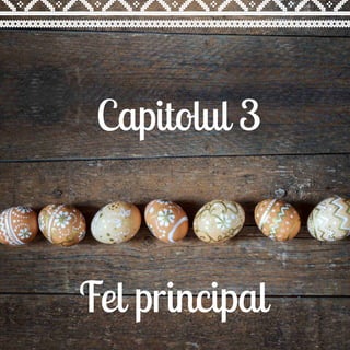Capitolul 3
Fel principal
 