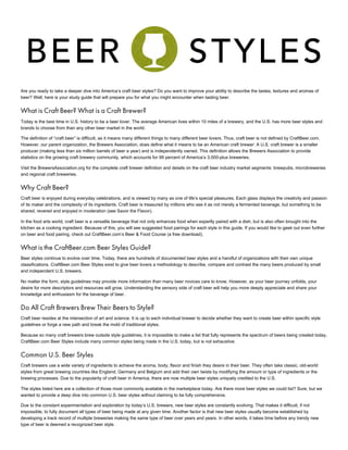 Beer-Styles-Cards-withDetailedDescription | PDF